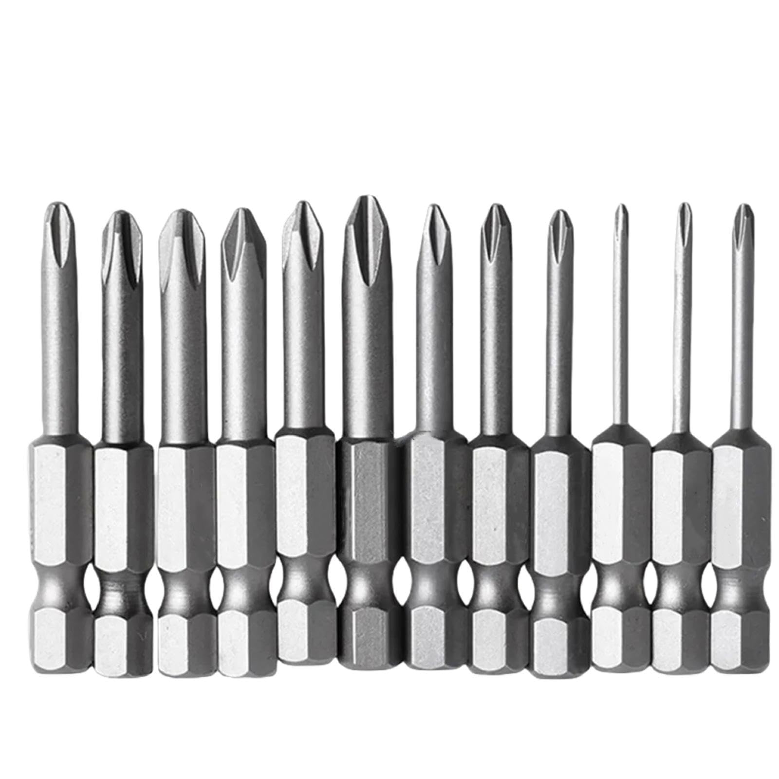 Juego de puntas de destornillador de precisión, magnéticas, con punta especial, ranura cuadrada, Phillips, Torx, YU, hexagonal, llave Allen, destornillador pentagonal (punta Phillips)