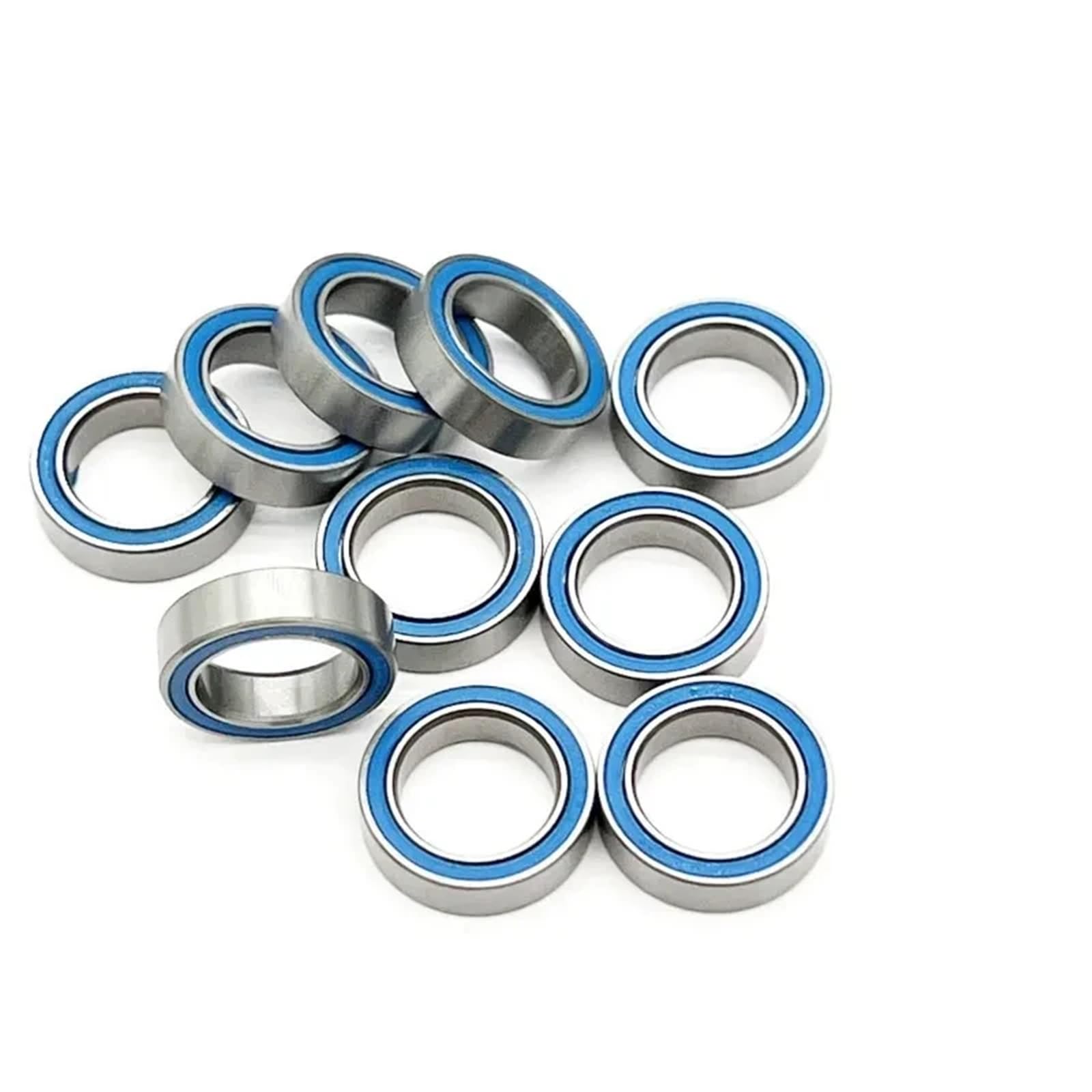 Rodamientos de Caucho Rodamiento de bolas ranura profunda con sello goma miniatura ABEC-5 6700-2RS 6700ZZ 6700RS 10 x 15 4 mm (10/50/100 unidades)