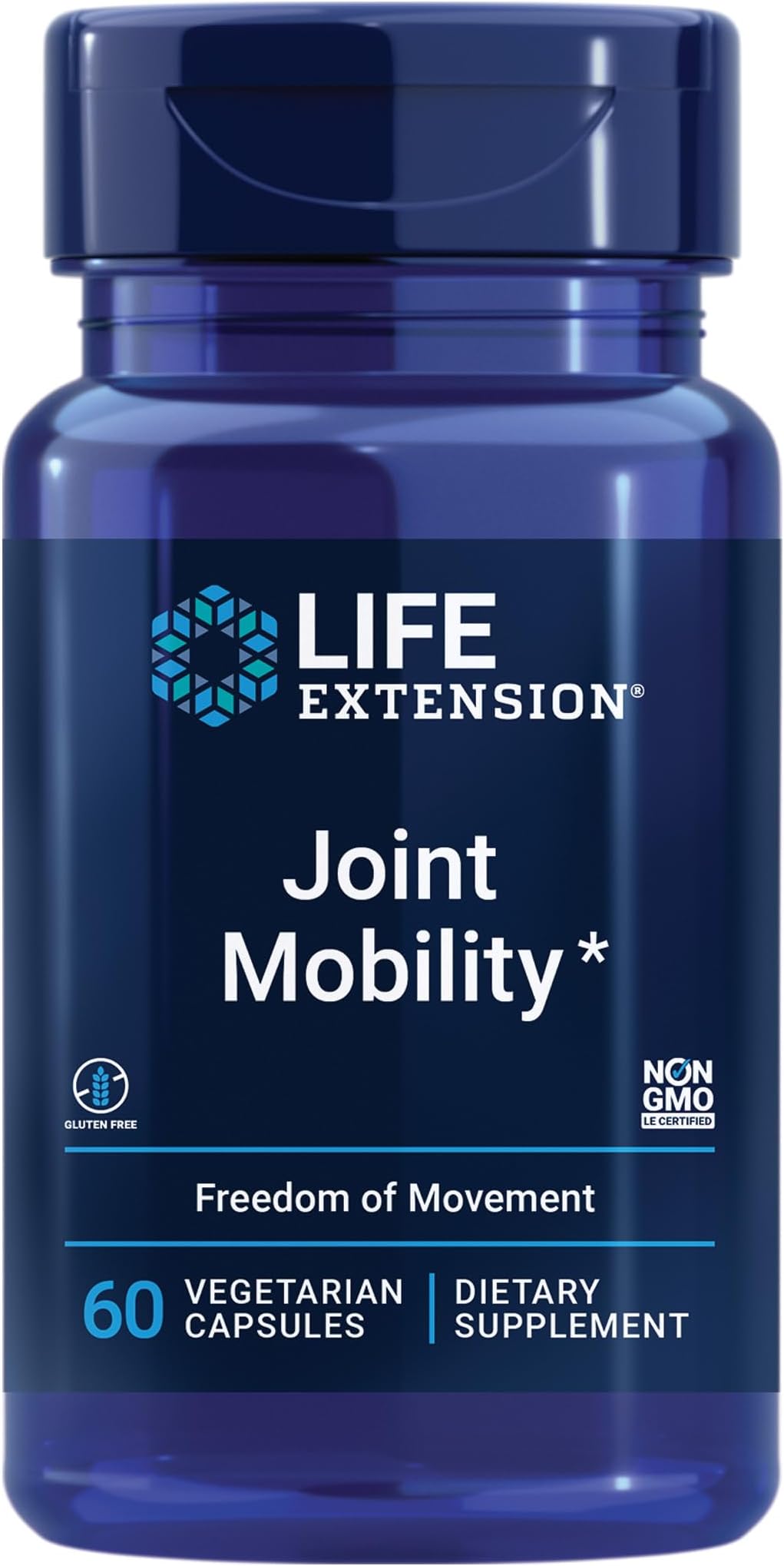 Joint Mobility – Tamaflex Joints Formula Supplement for Joint Comfort Support, Knee Flexibility and Inflammation Health – Gluten-Free, Non-GMO, Vegetarian - 60 Capsules
