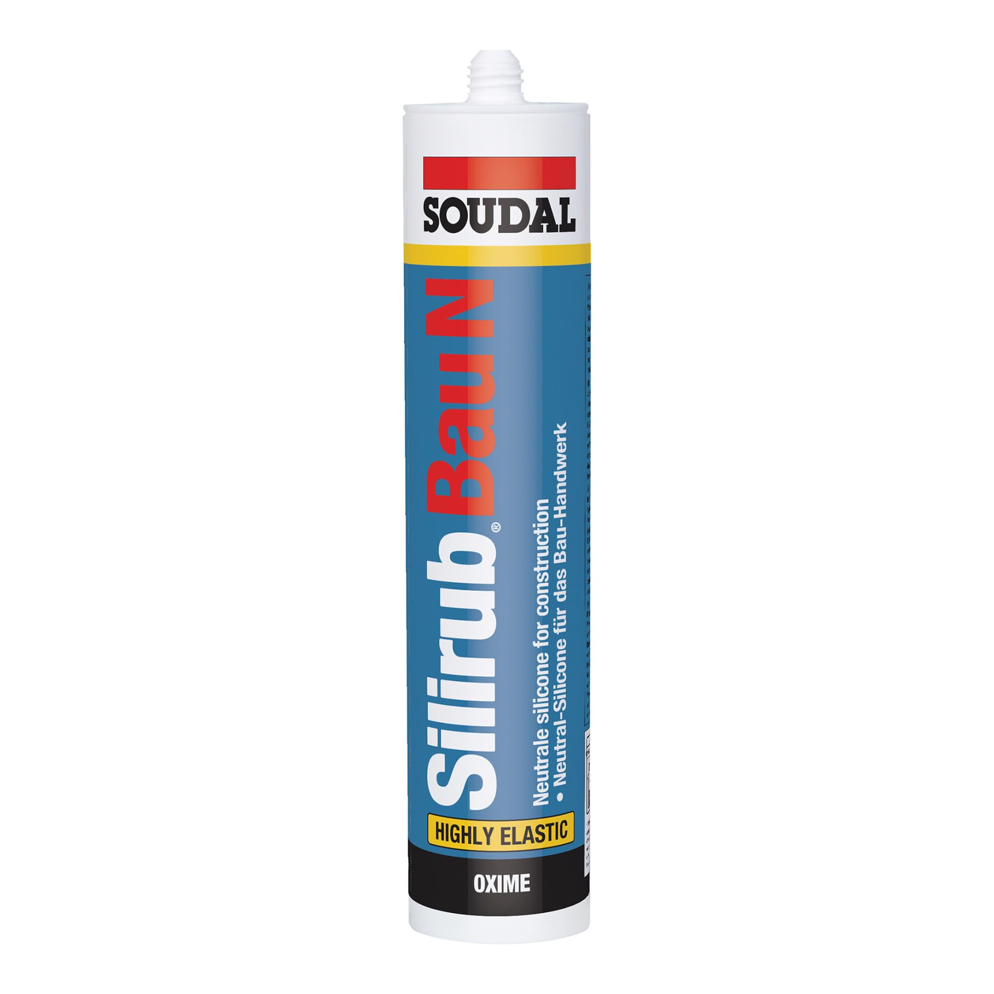 Soudal Bausilikon Silirub N schwarz 310 ml