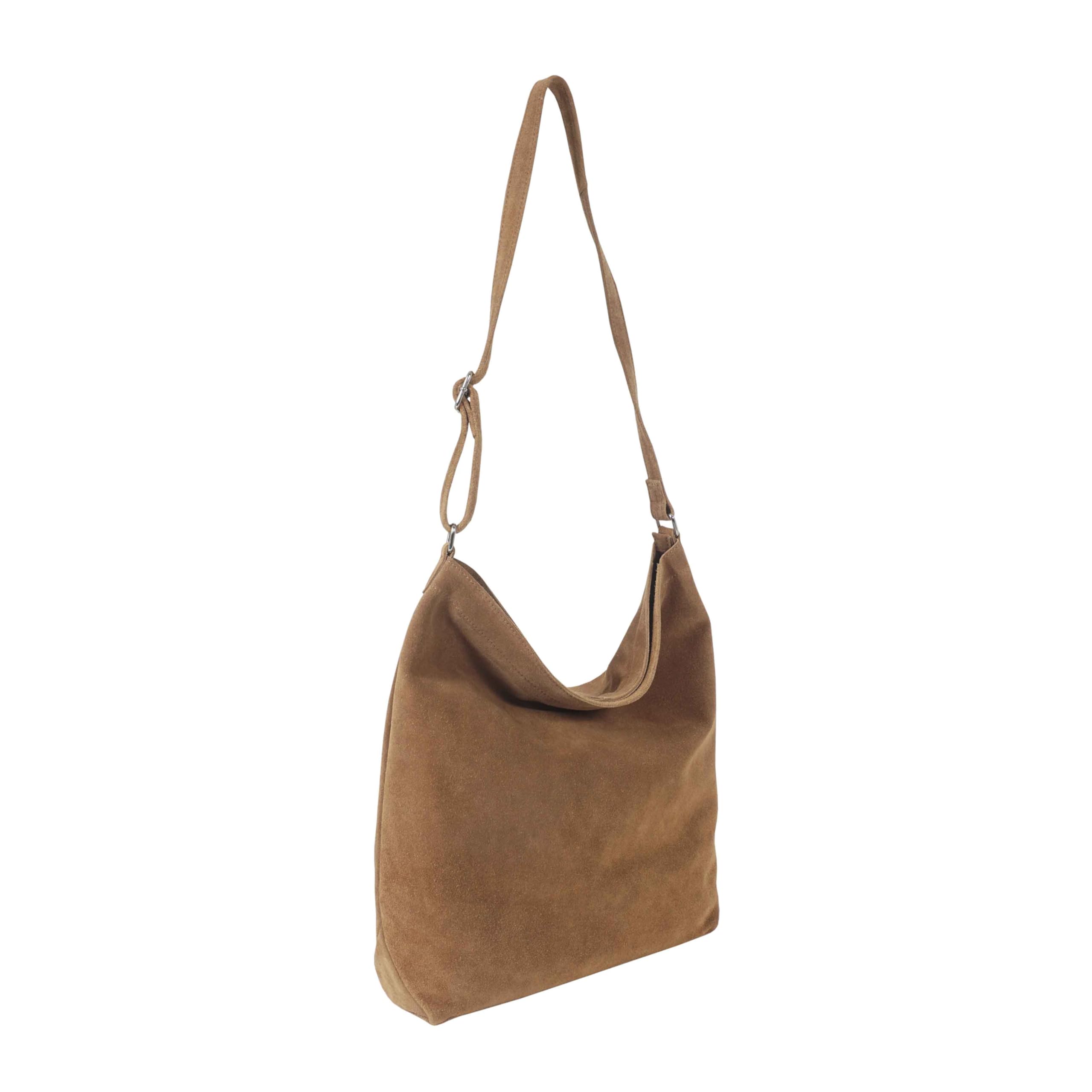 ASSOTS Stylish Genuine Leather Tote Bag for Women - Spacious, Zippered, and Perfect for Work, Travel, and Shopping