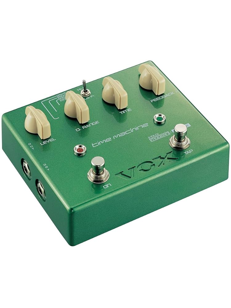 ギター VOX Time Machine Joe Satriani Vox Joe Satriani Time Machine Delay Pedal : Amazon.in
