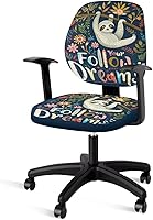 Vista 14 de Fundas para silla de oficina Galaxy - 2 fundas para sillas de escritorio, invitados y juegos, universal, elásticas