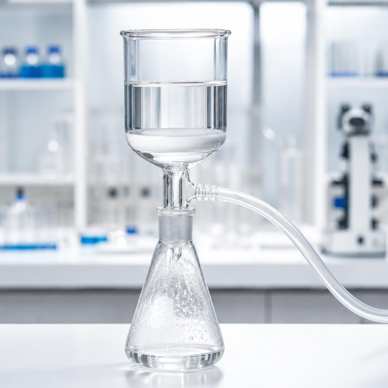 Lejek G3 Dysk Szkło Borokrzemowe Filtr Próżniowy Lab Adapter Szlif-3000ml/40