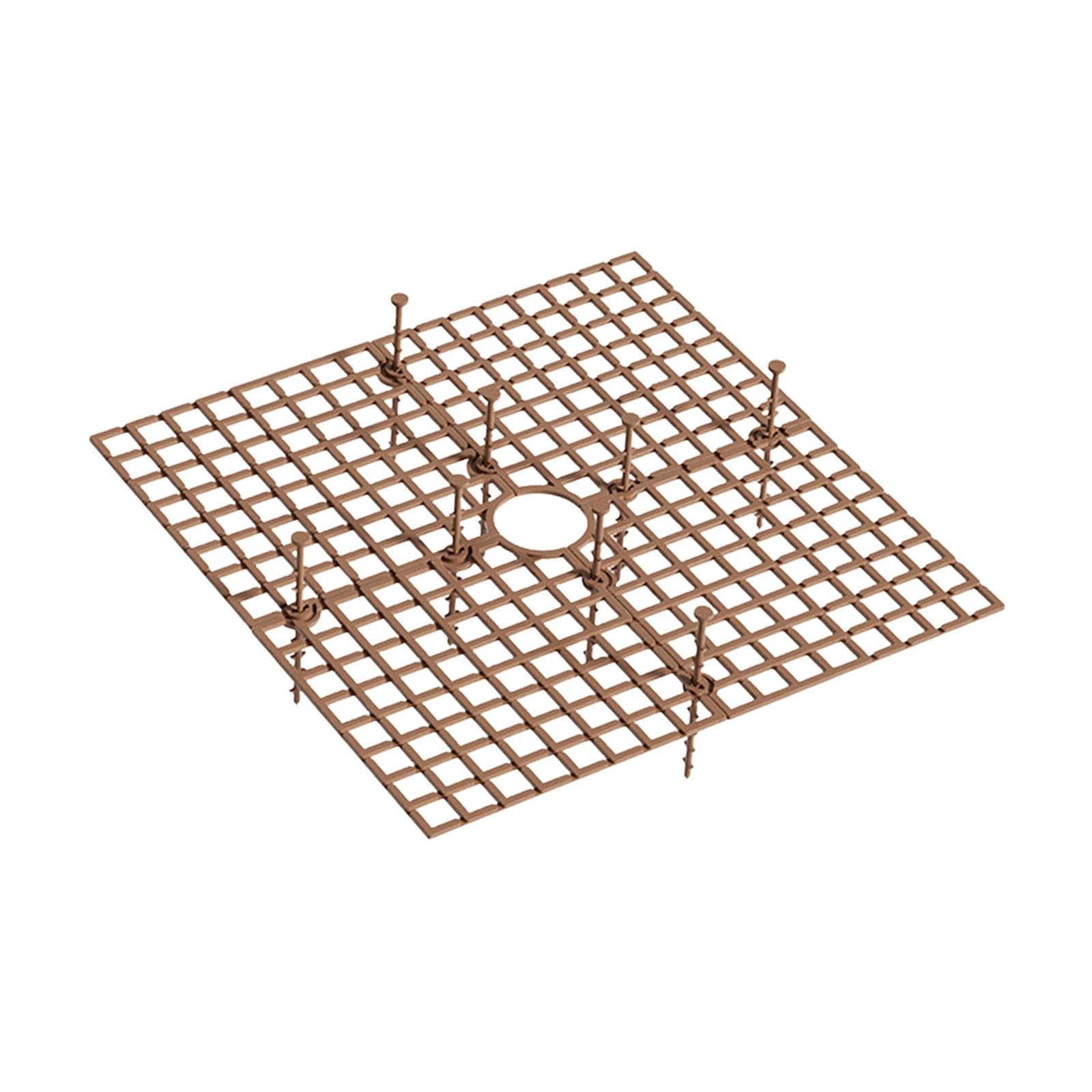 Plant Pot Grid Soil Protector Covers Gardening Outdoor Cuttable Flower Cover Coffee Sqaure 30cm-image-17
