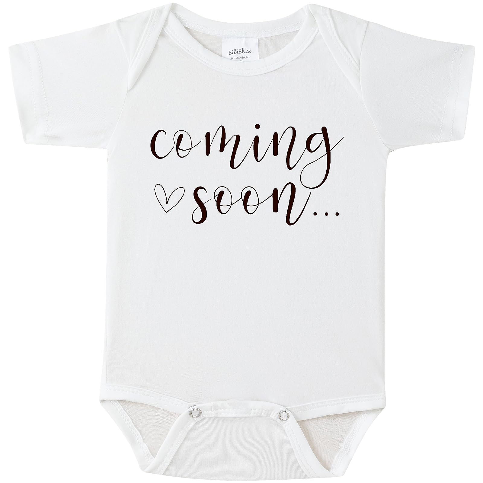 Pregnancy Announcement Infant Bodysuit Coming Soon,0-3 months Baby Coming Soon Reveal Ideas
