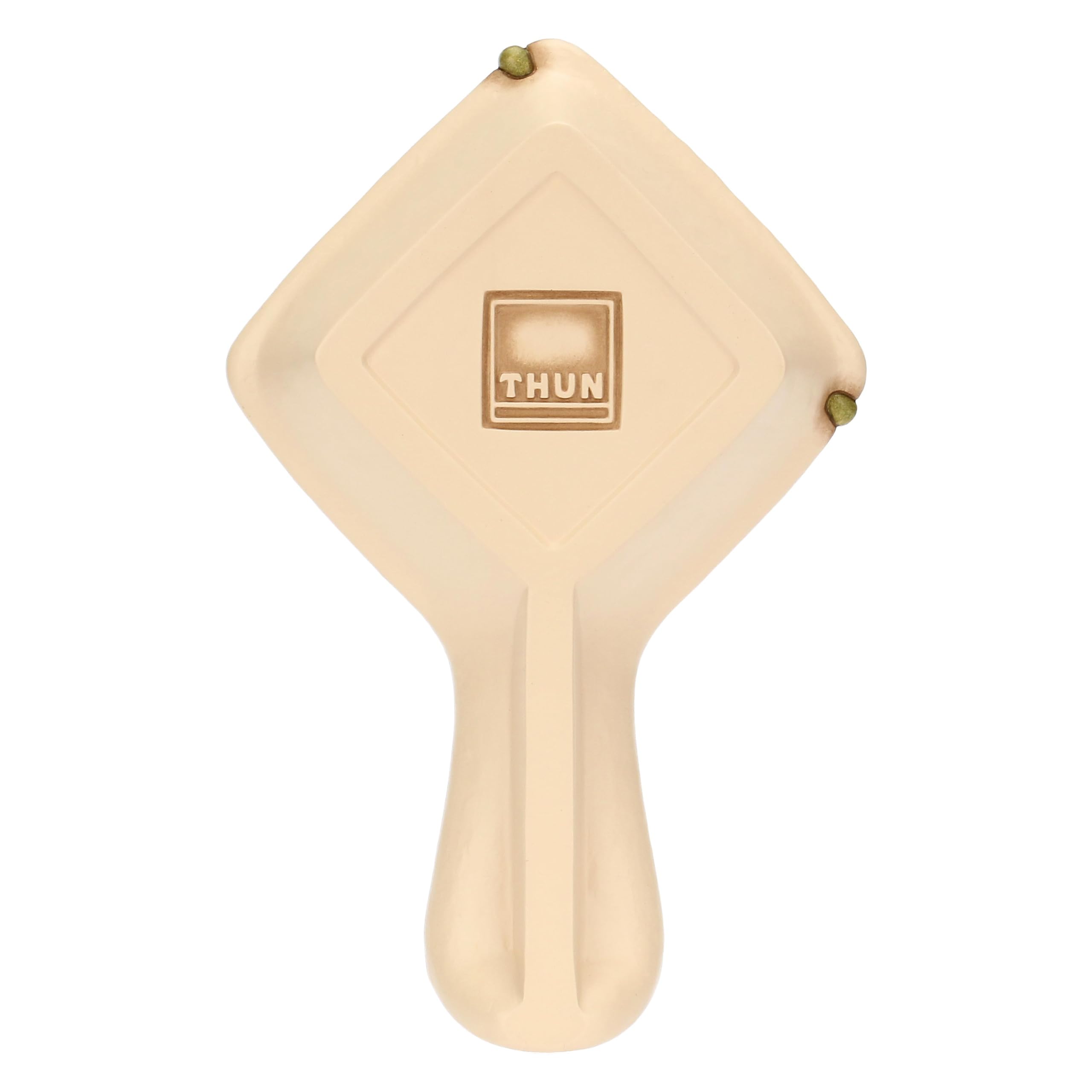 THUN - Poggiamestoli - ceramica - Collezione Country Bloom - 13,1 x 20,4 x 3,5 cm