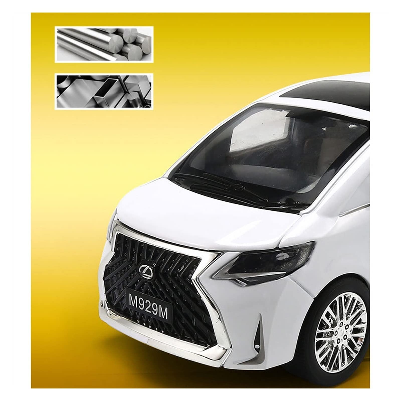 Amazon.co.jp: レクサス MPV Lm300h に適しています 1:24 スケール