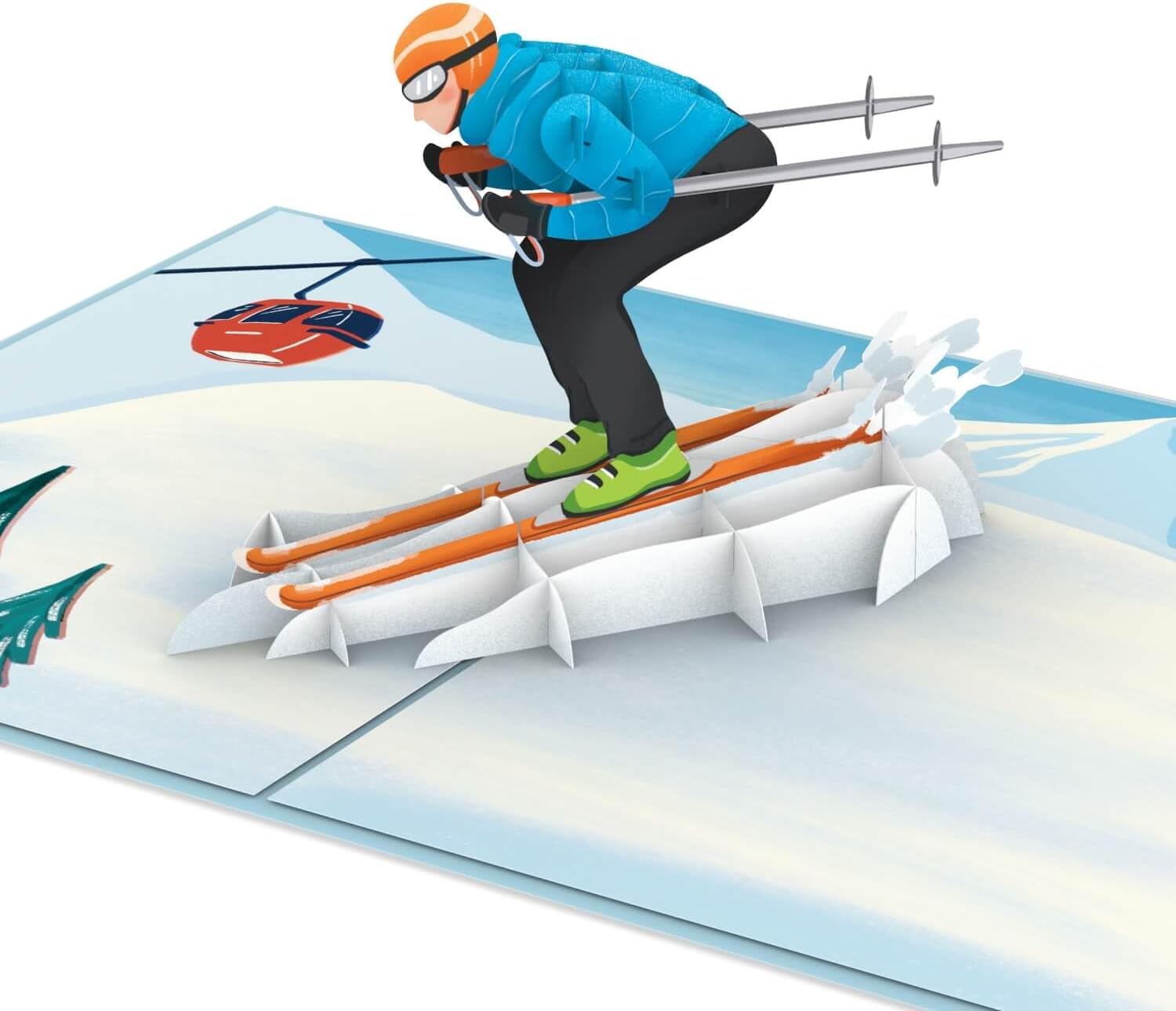 Maglietta Sciare Di Più Preoccuparsi Di Meno - Regalo Divertente Per Sciatori - Foto 6