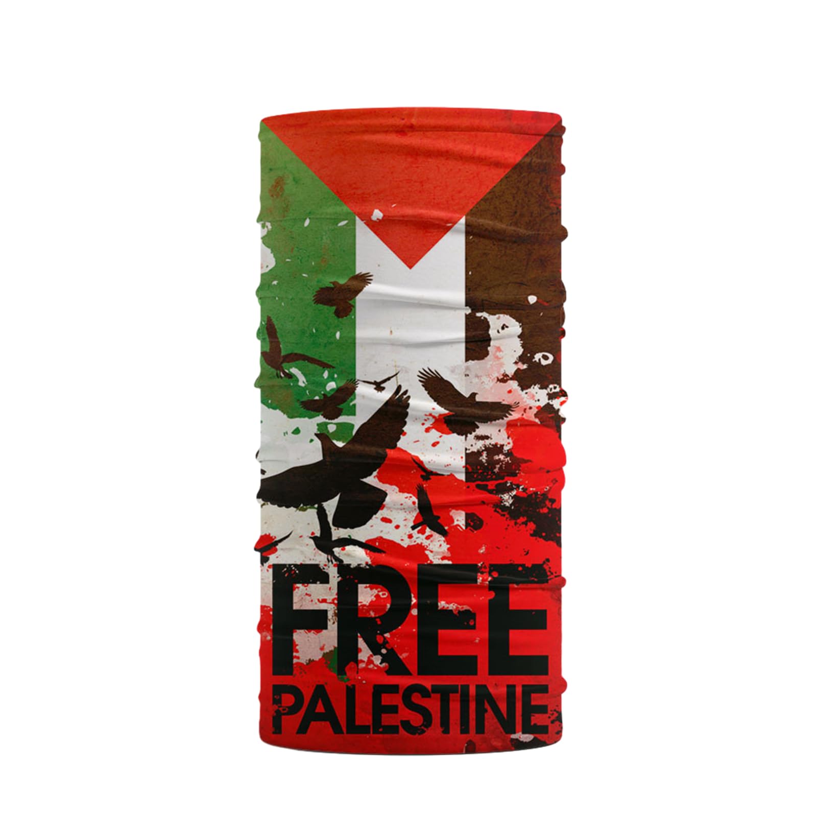 Ski Neck Gaiter Face Neck Warmer For Men & Womens Keffiyeh Palestine Scarf Bandana Palestinian Balaclava Windproof