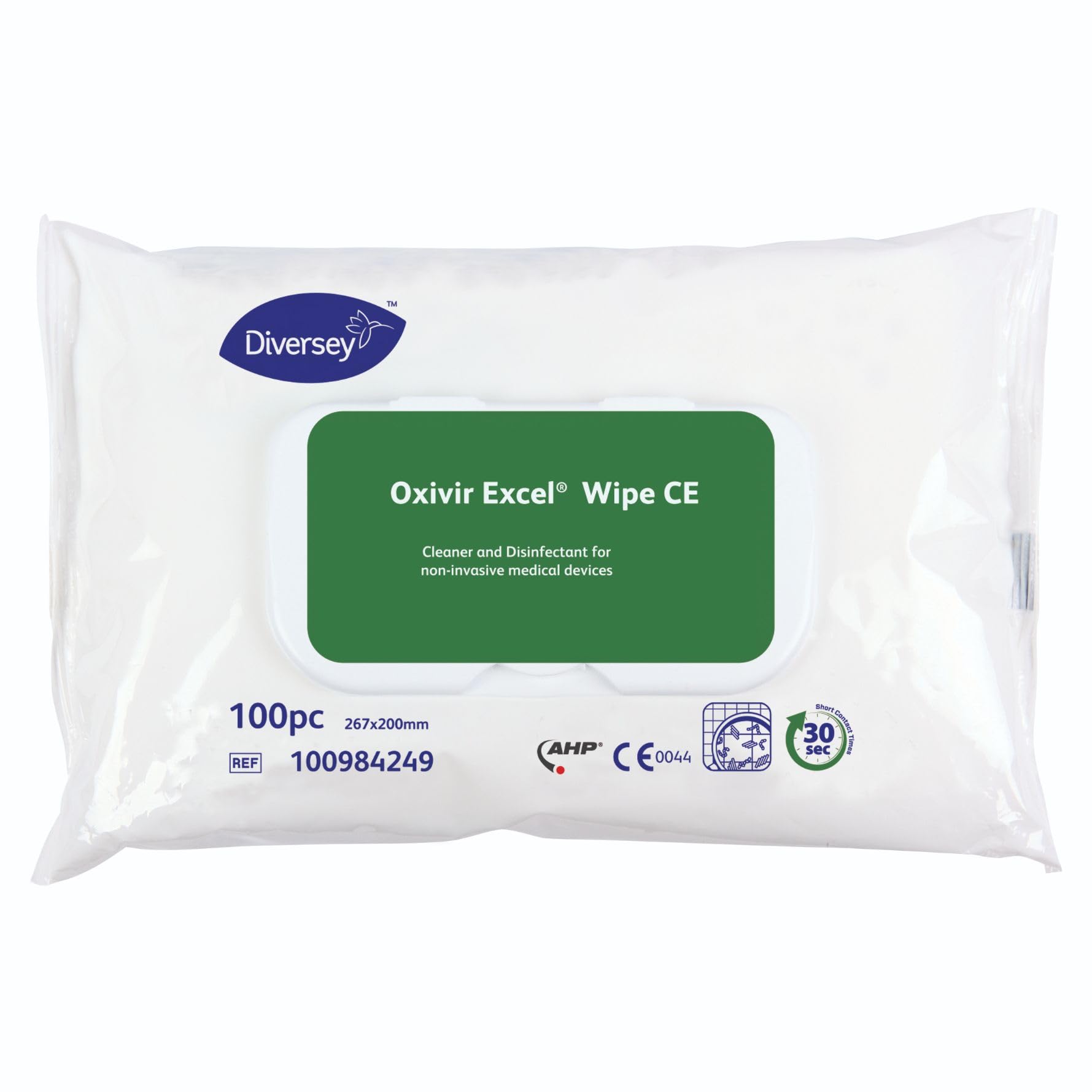Oxivir Excel Wipe Ce - Detergente Desinfectante De Superficies Y Aparatos Médicos No Invasivos En Toallitas