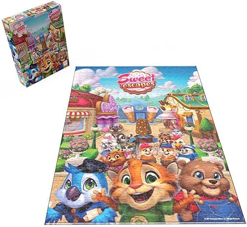 Sweet Escapes Welcome to Sweet Escapes - Rompecabezas de 1.000 piezas