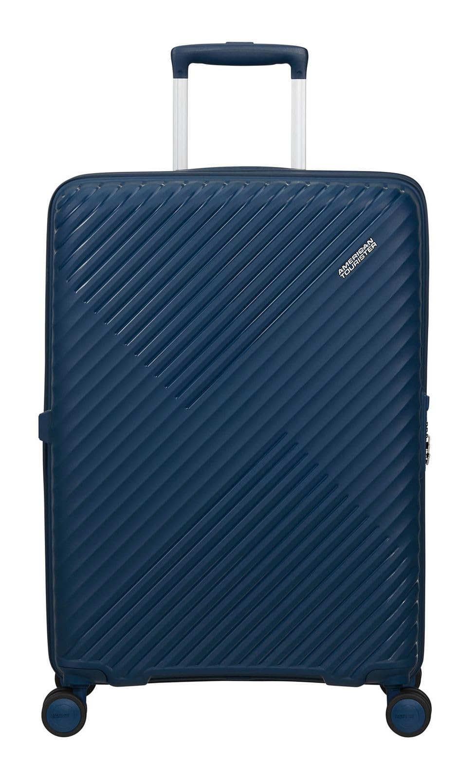 American Tourister carrello Diablast Spinner 68/25 TSA EXP Trolley Darkwave Blue blu scuro