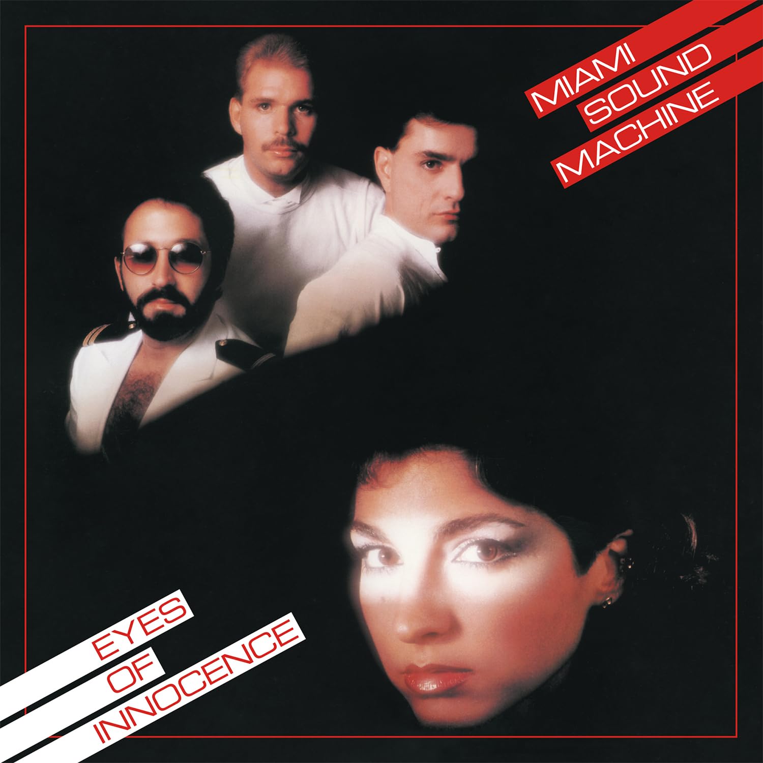 Miami Sound Machine Eyes Of Innocence LP Album vinyl record Orange numbered