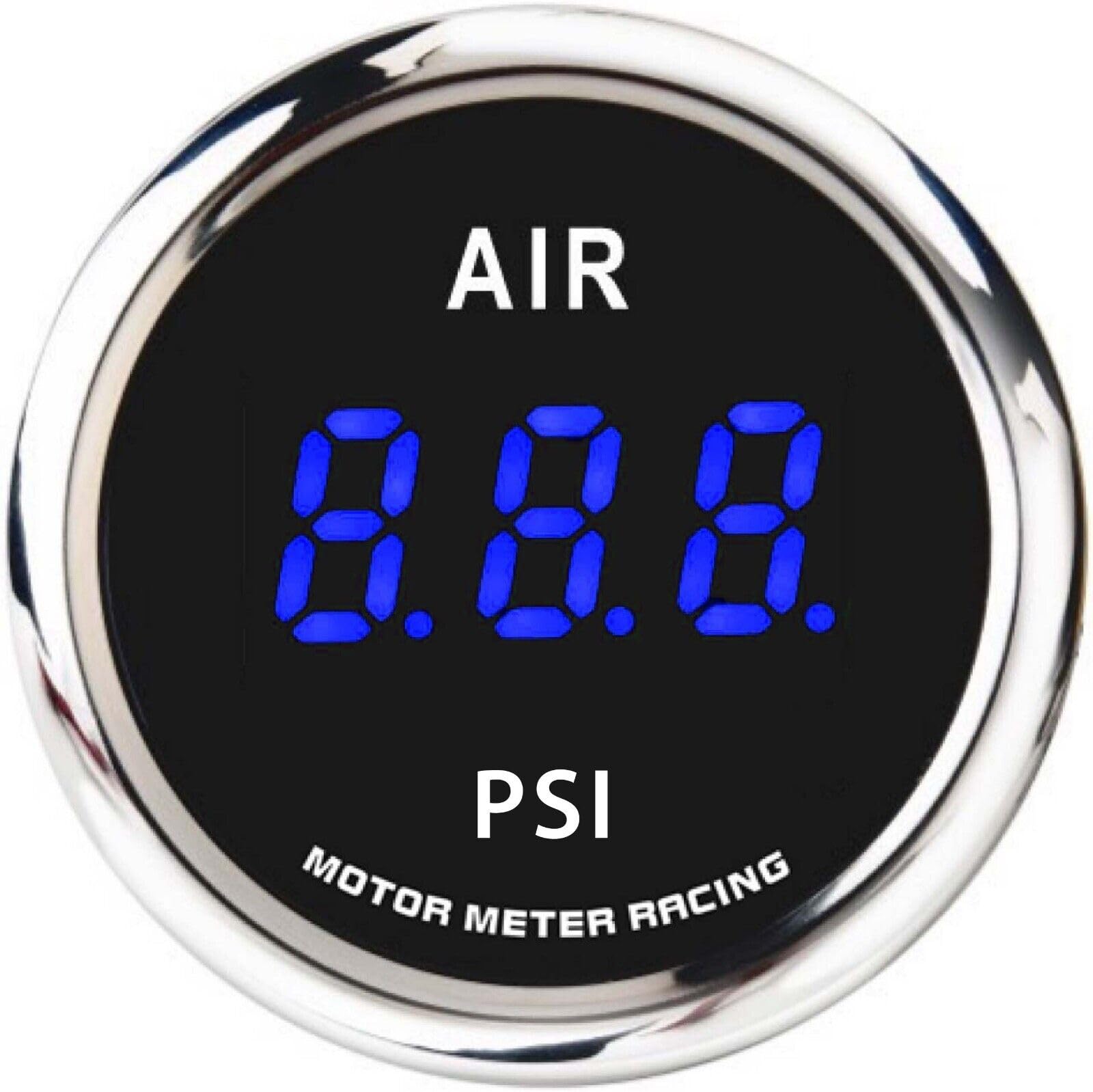Motor Meter Racing Air Pressure Gauge - 220 PSI -1