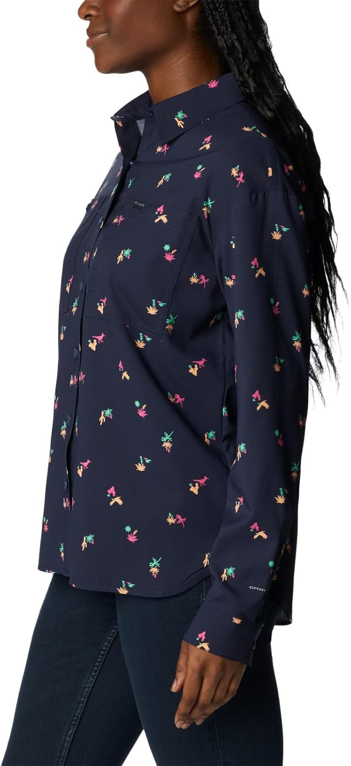 Columbia Womens Silver Ridge Utility Long Sleeve Shirt - Image 3