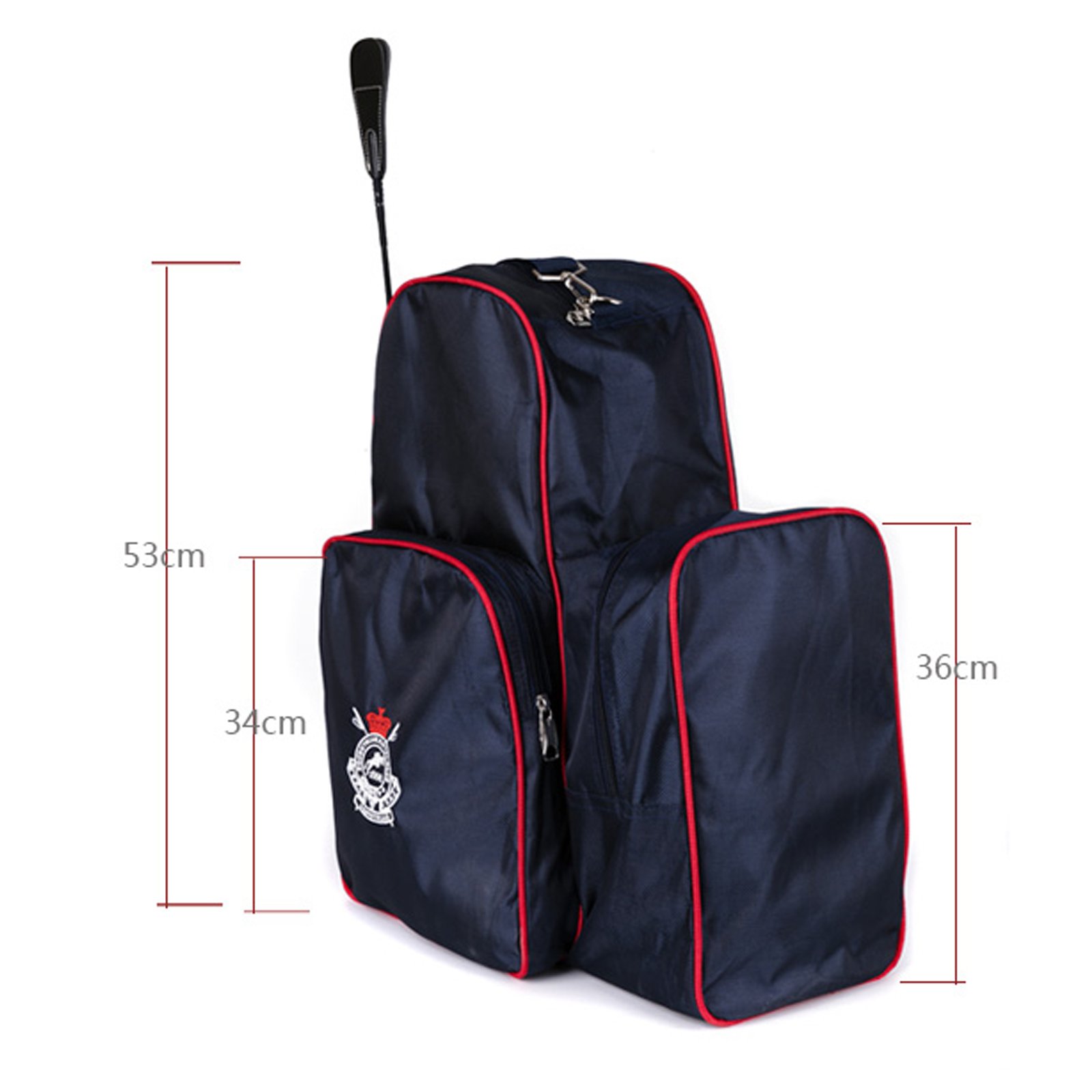 ADITAM, Botas Profesionales para Montar a Caballo, Bolsa de Transporte, Impermeable, Duradera, Bolsa Ecuestre con Compartimento para Casco Double The Comfort