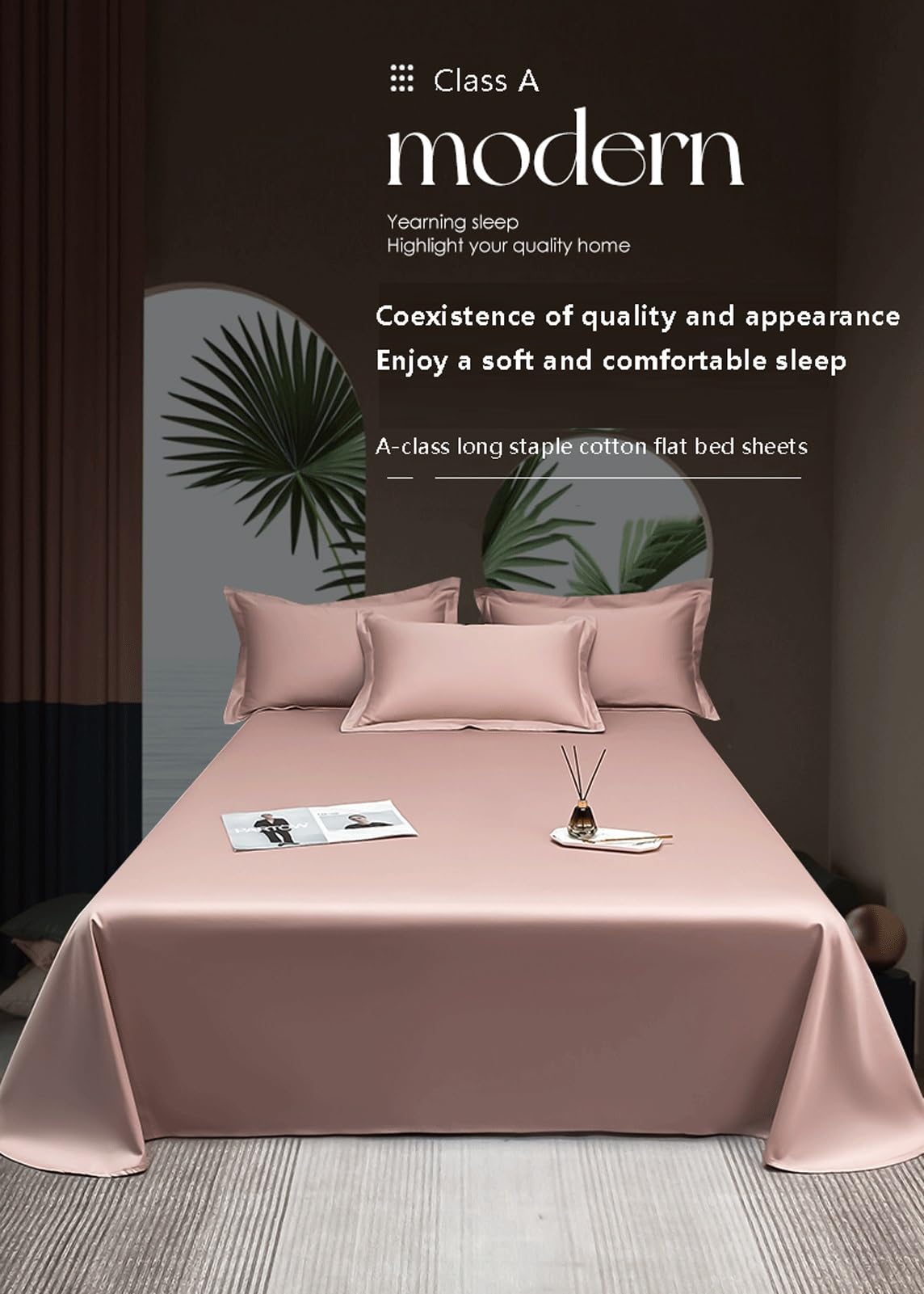 Sábana Encimera 180x240cm-120/135cm 245x250cm-150/180cm 245x270cm-200cm Sábana Plana Premium Hotel Ropa de Cama de Lujo y Suave(Dark Gray,245x250cm+48x74cm x2)