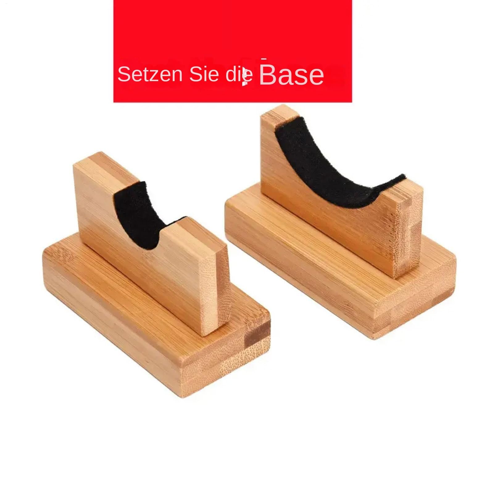 Support pour batte de baseball, affichage horizontal, en bois massif, fait à la main - Support pour batte de baseball - Support pour batte de baseball - Support d'affichage horizontal pour batte de