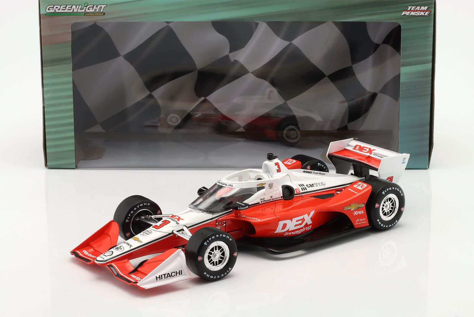 Amazon.com: IndyCar Greenlight 11165 2022 NTT Series - #3 Scott