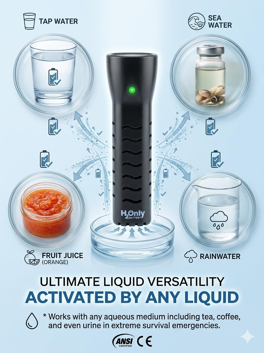 Lampe de poche avec 8 modes d'éclairage et câble USB, étanche IP65