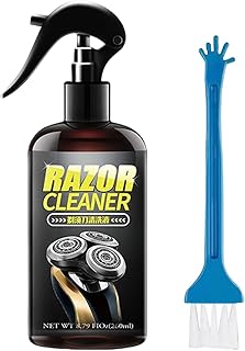 Electric Shaver Cleaner - 260ml Razor Lubricant, Trimmer Cleaning Solution Spray, Quick-Drying Rust Prevention Agent | Odor Eliminating Maintenance Spray for Electric Shavers Beard Trimmers Grooming