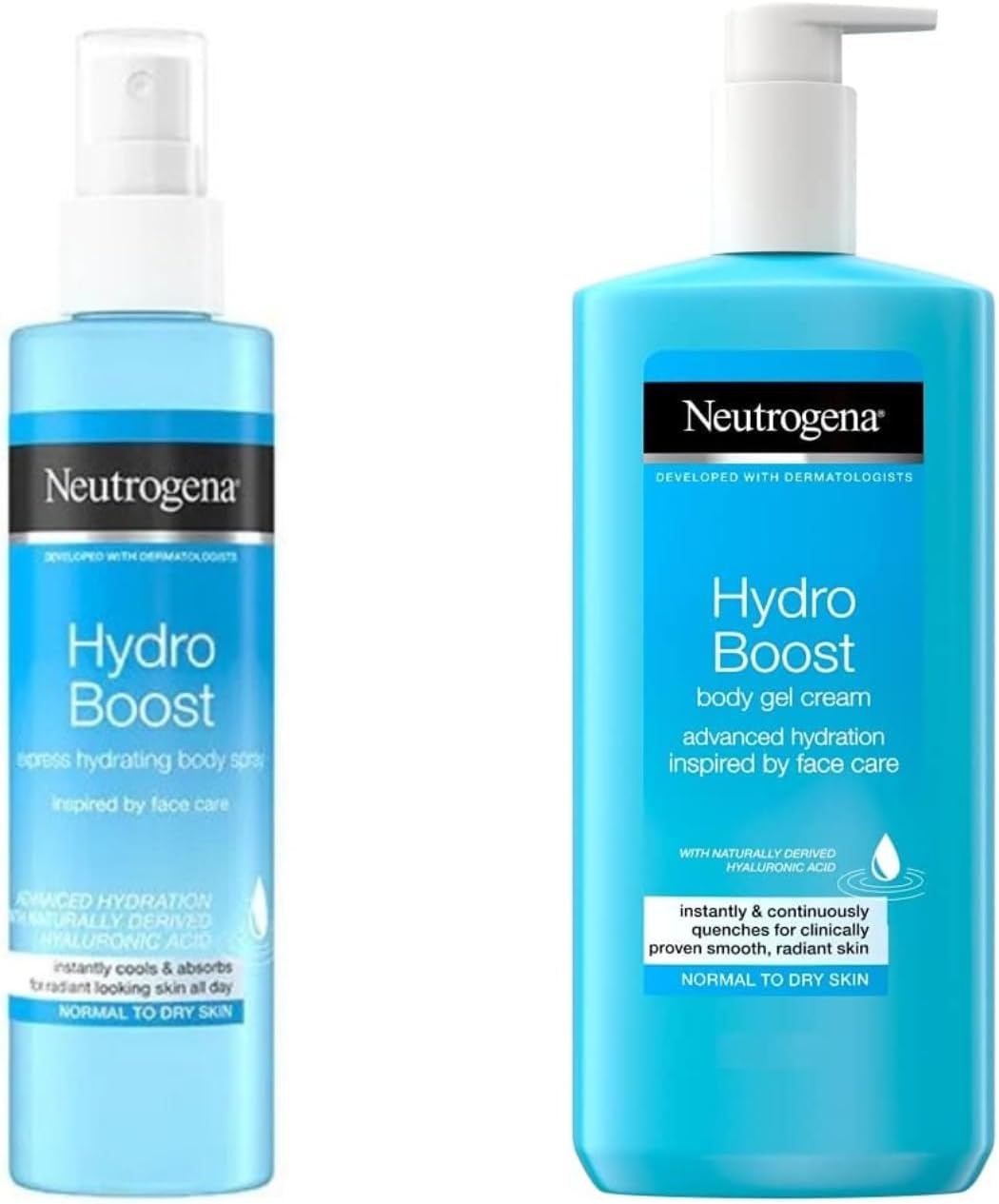 ReubsRetail Neutrogena Skincare Combo Hydro Boost Body Gel Cream