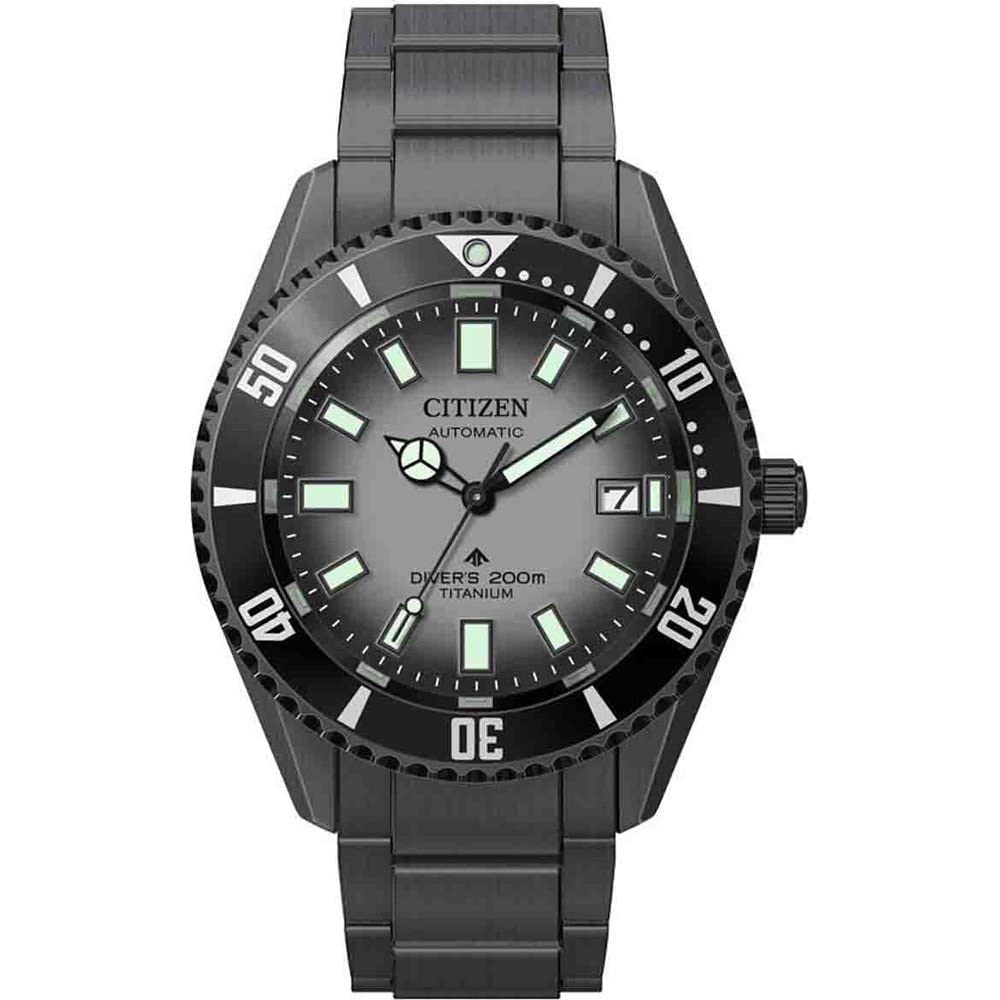 Citizen Titanium Mens Automatic Analogue Watch Nb6025-59H, Grey Dial, Modern, Band Color-Grey, Modern (B0C6QDC6BL) Amazon Price History, Amazon Price Tracker