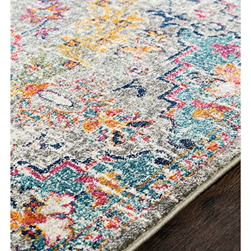 Artistic Weavers Odelia Vintage Bohemian Area Rug,9' X 12'6",Aqua #TOP4