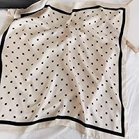 Vista 34 de FONYVE - Pañuelo de satén sedoso de tamaño mediano para mujer, cuadrado, 27.5 x 27.5 pulgadas