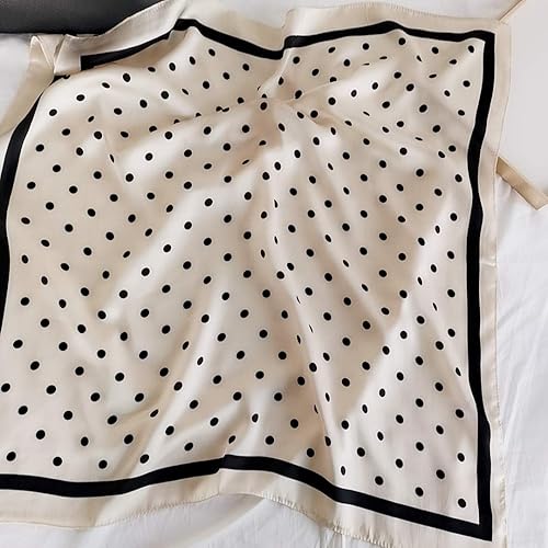 Miniatura 34 de FONYVE - Pañuelo de satén sedoso de tamaño mediano para mujer, cuadrado, 27.5 x 27.5 pulgadas