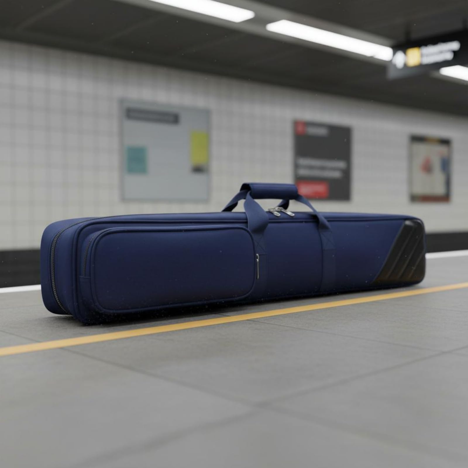 Borsa Porta Stecca da Biliardo Morbida Accessorio Sportivo Resistente All'acqua Attrezzatura Sportiva per Allenamento, Tornei