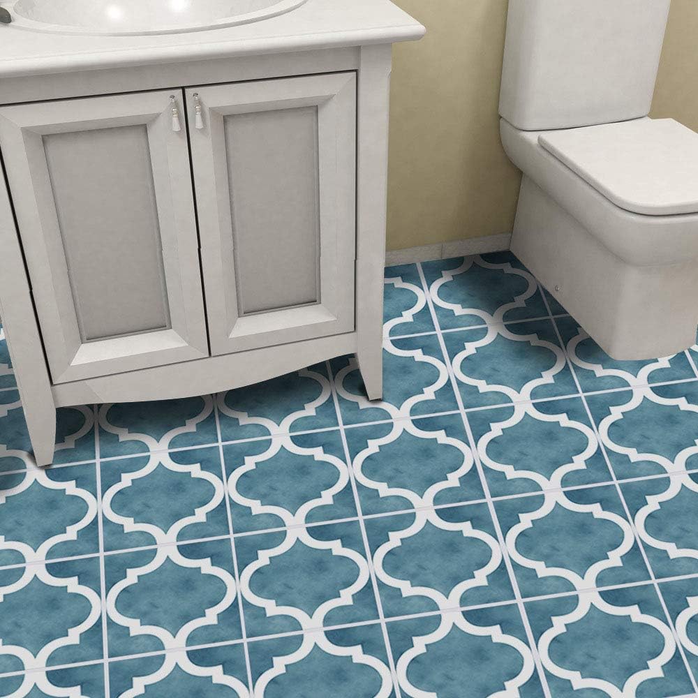 Bathroom Waterproof Non Slip Vinyl Flooring 7 87 118 Inches Living Room Bedroom Home Decoration Tile Stickers Pvc Self Adhesive Environmentally Friendly Floor Tile Stickers Building Supplies Tools Home Improvement Urbytus Com