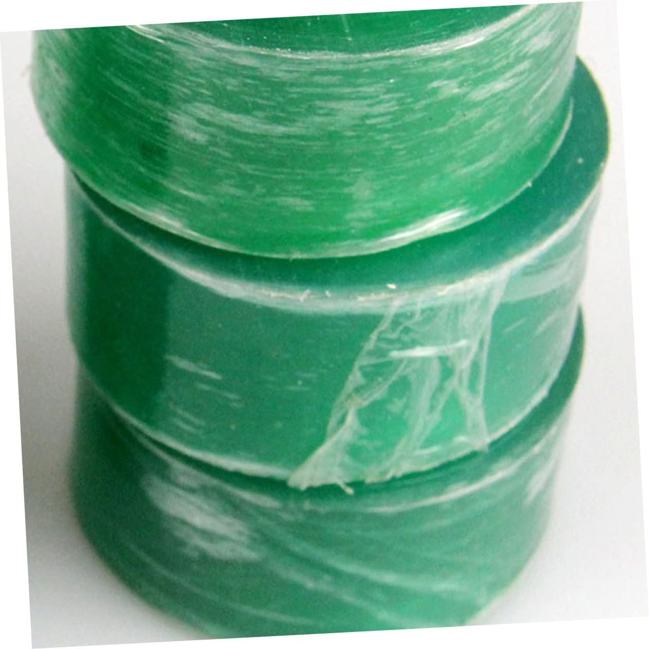 ifundom Ruban de Greffage 10 Pcs en PE Vert, Film Élastique | Plantes, Floristerie et Greffage, Résistant à L’eau, pour Noix et Fruits à Noyau