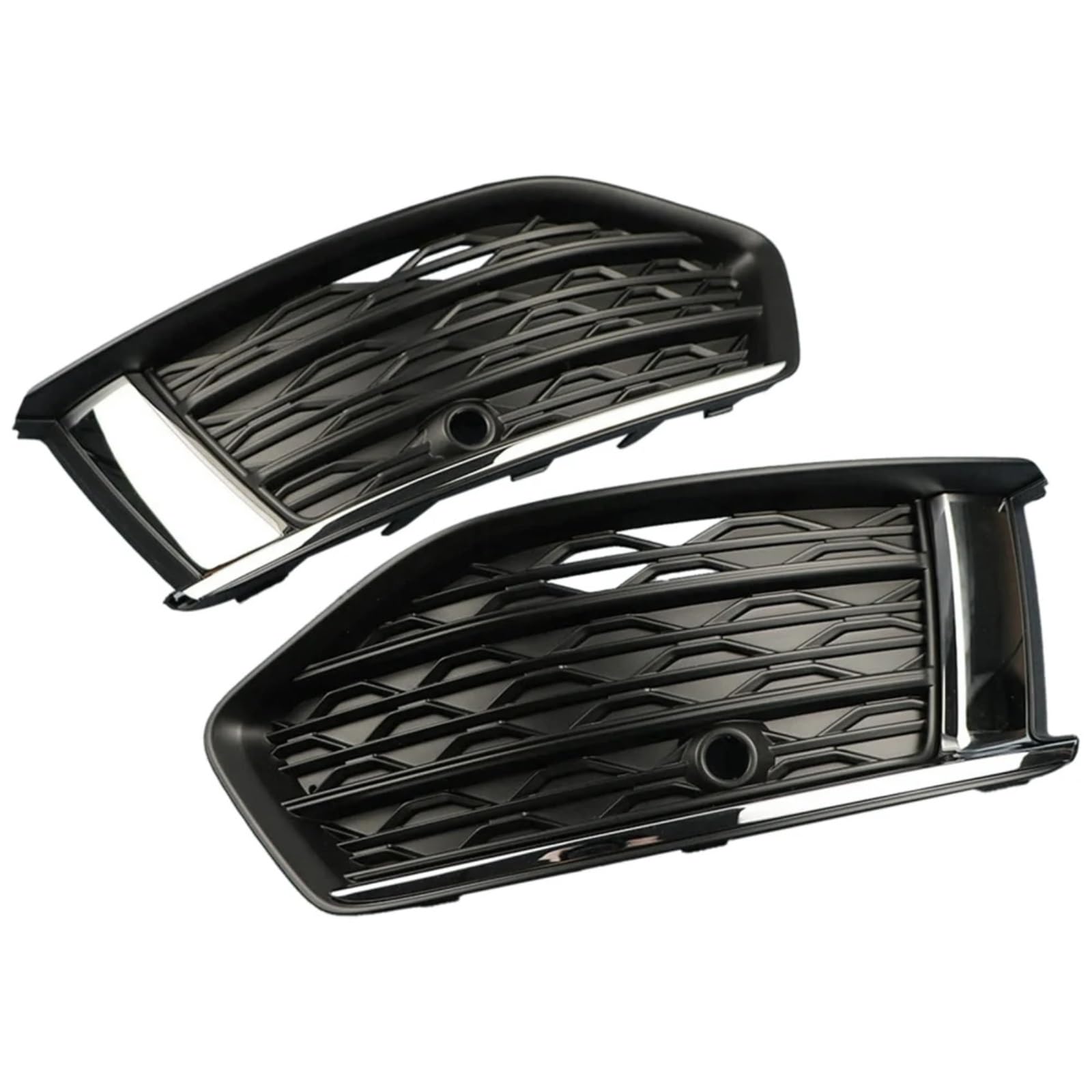 Couvercle de phare antibrouillard A6 C8 finition premium noire 1 paire - 6