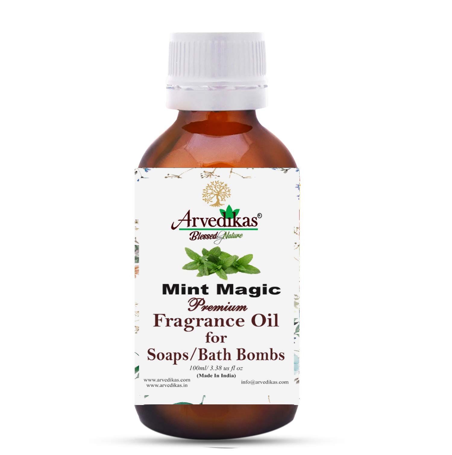 Mint Magic Fragrance Oil - 100ml | Natural Essential Oil for Soap Making | Scented Oil for Herbal Soaps, Transparent Soap, Bath Bombs, and Cold Process Soap-image-11