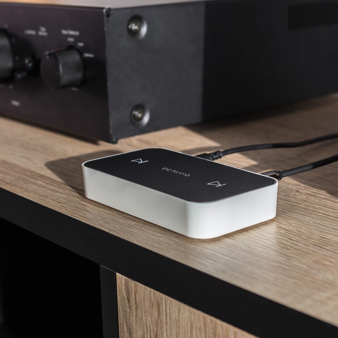 Octavio Stream - Reproductor de Audio Conectado (Wi-Fi/Multiroom) (Cable Audio miniToslink - Toslink)