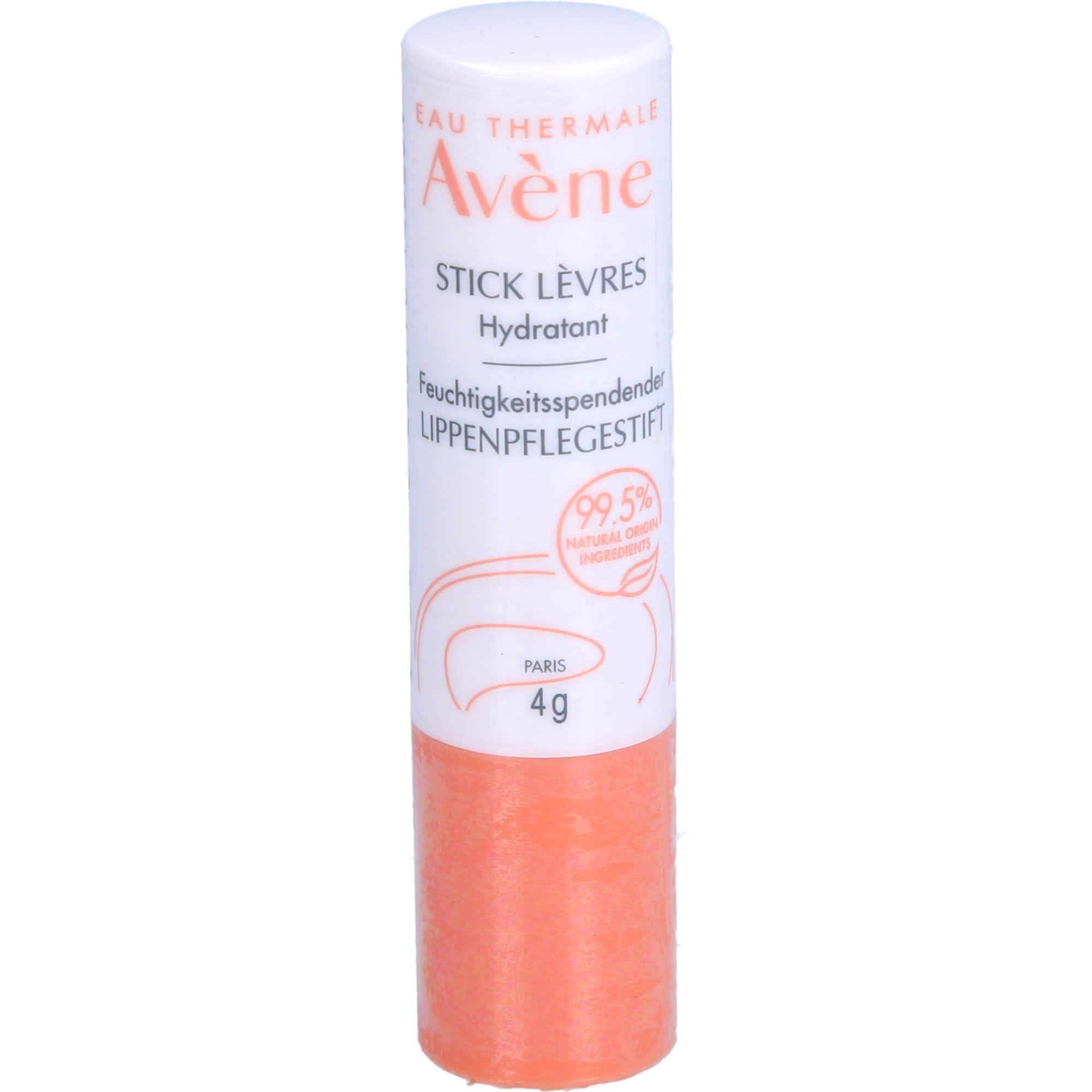 Avene Hydrating Lip Balm – 4g | Nourishes and Soothes Dry Lips, Long-Lasting Moisture, Gentle on Sensitive Skin