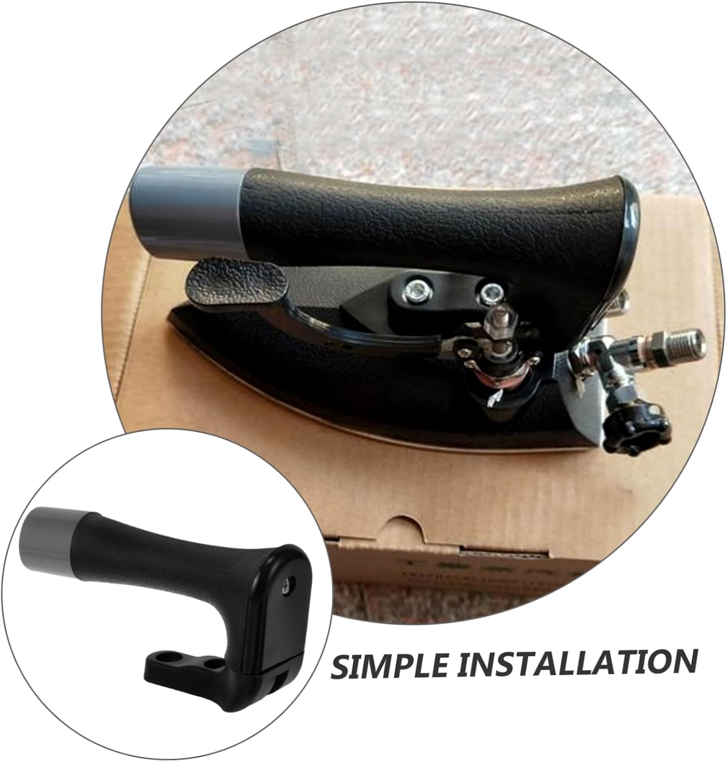 Parts Steam Iron Handle Replacement Garment Steamer Handle Easy to Use Grip for Boiler Steam Irons