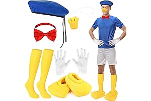 6 Piece Donald Duck Costume Set: Your Key to Halloween Success