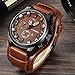 CURREN Original Men's Sports Waterproof Leather Strap Date Wrist Watch 8225