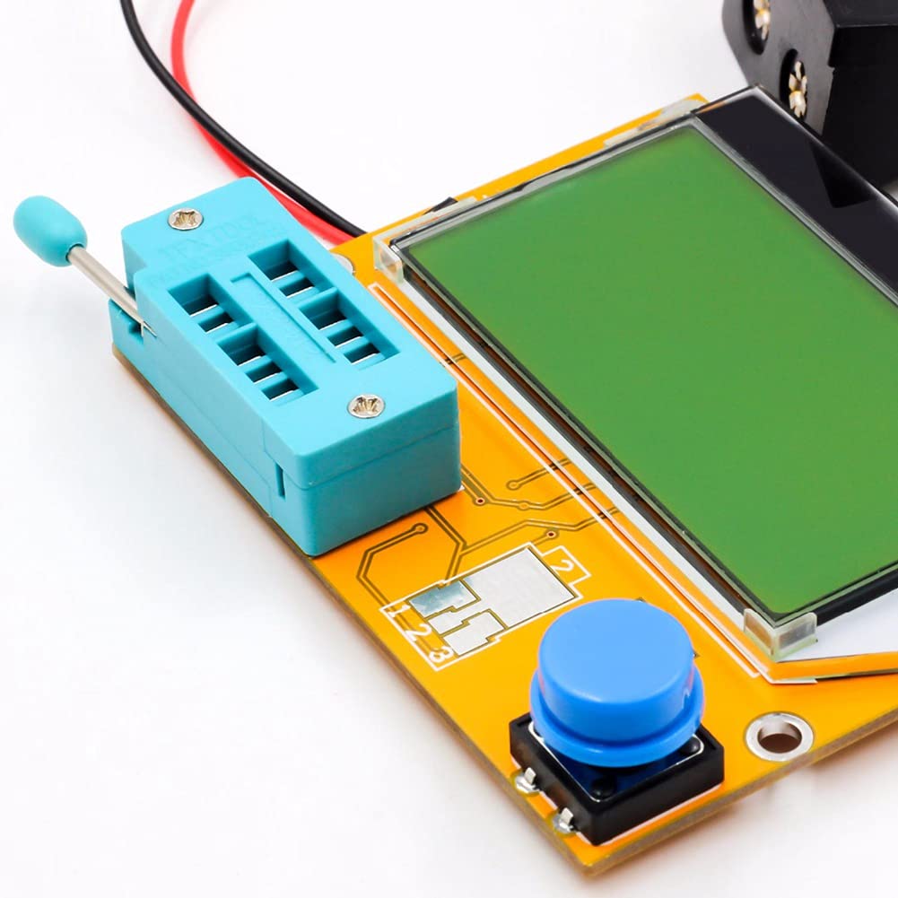 M328 LCR-T4 Mega328 ESR Meter LCR led Transistor Tester Diode Triode Kapazität MOS PNP NPN 12864 Display Modul M328 LCR-T4 Mega328 ESR Meter LCR led Transistor Tester Diode Triode Kapazität MOS PNP NPN 12864 Display Modul
