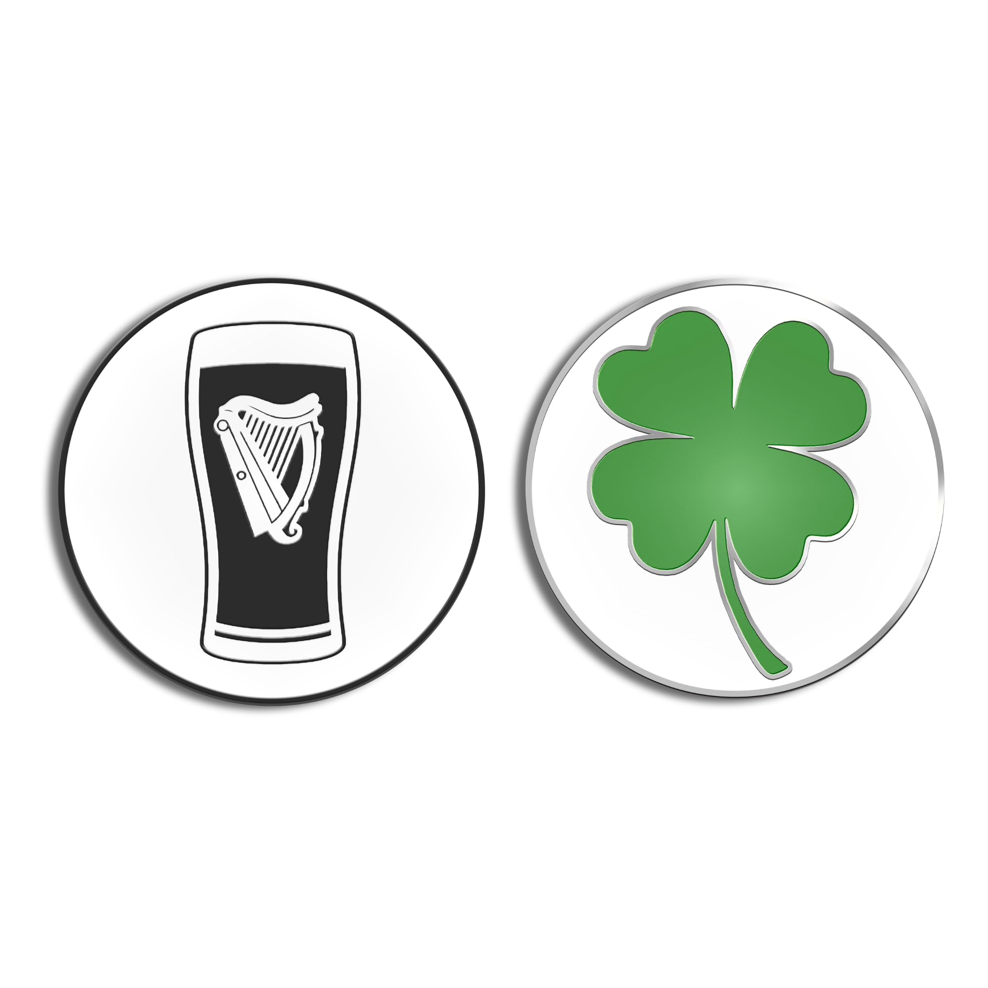 Golf Ball Marker Gift Set - Luck of the Irish Ball Markers (Postcard)