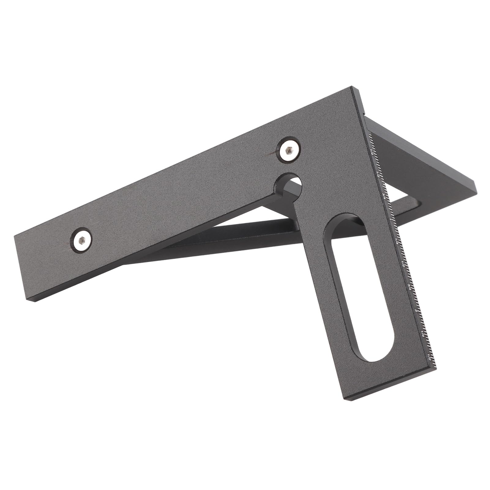 Righello di misurazione multiangolo 3D, Squadra goniometrica per Lavorazione del Legno, Righello Triangolare a 45 e 90 Gradi