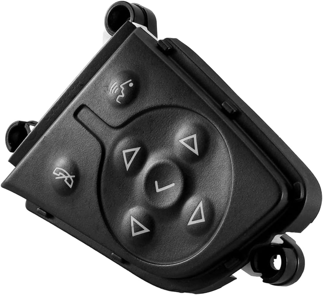 6-Pin Steering Wheel Audio Control Switch Fits for GMC Sierra Canyon Yukon Fit for Chevrolet Colorado Silverado Suburban Tahoe 2014-2020 Replace 23134237 23262277