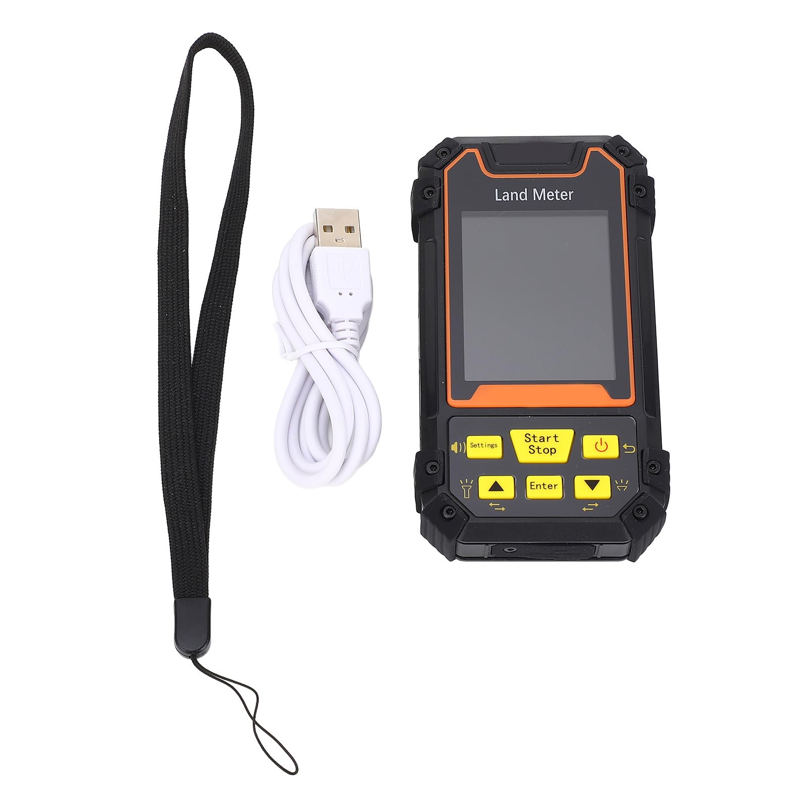 FTVOGUE Land Meter S3 Equipo Topográfico GPS Portátil, Receptor GNSS de Alta Sensibilidad para Medición de Distancia de área, Herramienta Profesional de Topografía Terrestre para Ranchos, Jardines