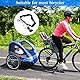Yangfei Anhängerkupplung Fahrrad, universal Kupplungsadapter Anhängerkupplung Adapter Befestigung mit Sicherungsstift für Kinder Hunde Anhänger Fahrradzubehör Befestigung(Schwarz)