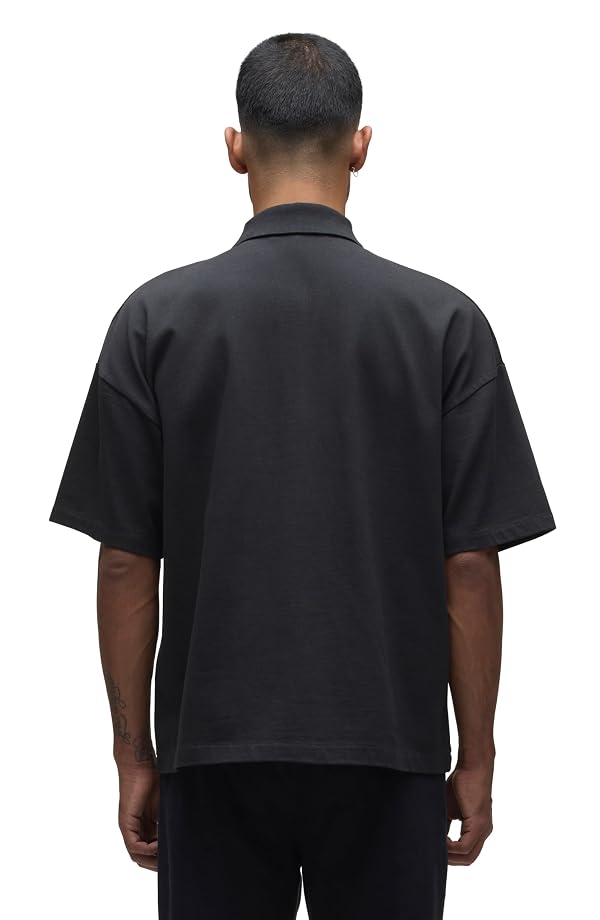 HUDSON Men's Heavy Weight Polo, Nights, Medium by HUDSON - Used condition - Image 3