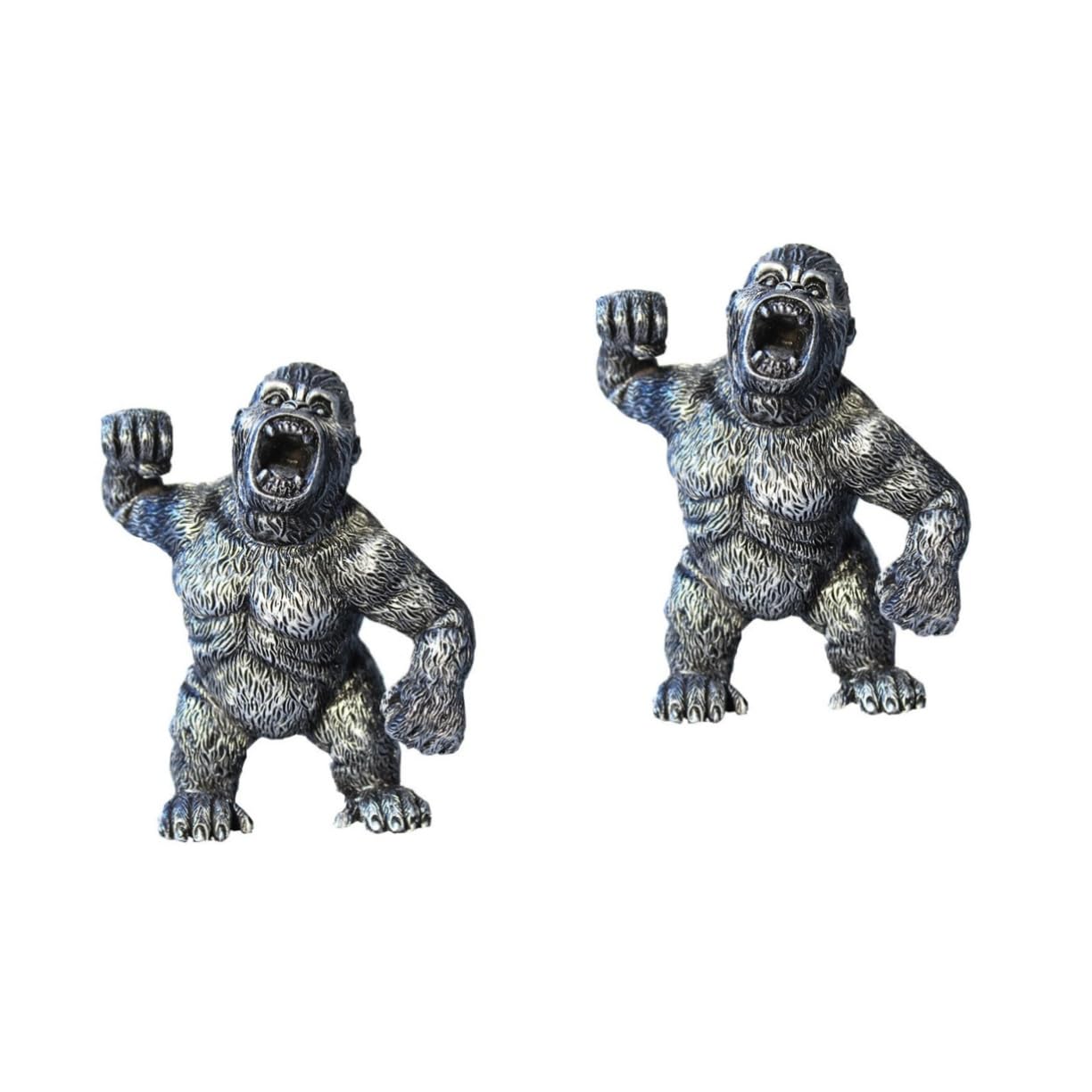 Amazon｜TOYMYTOY 2個 キングコングゴリラ アクションフィギュア 