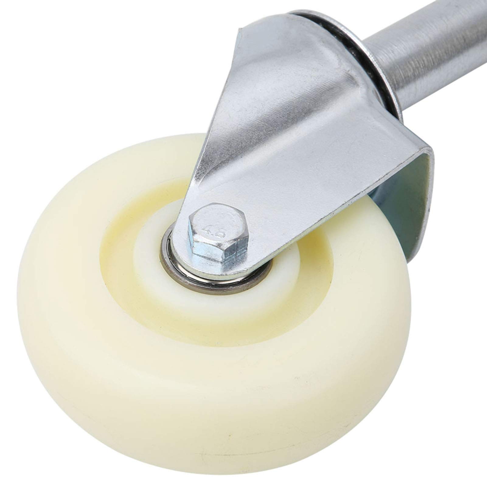 Roulette pour Portail, Roulette Charge Lourde Portail, Roulette Support portail, Roulettes pour meubles en nylon de 10,2 cm, Capacité de charge max 200 kg, pour porte de jardin, clôture de cour